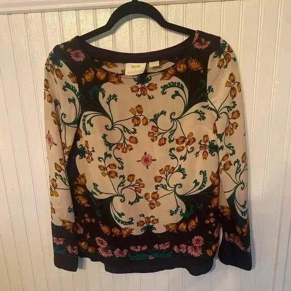 Maeve by Anthropologie 100% silk blouse - Picture 1 of 11